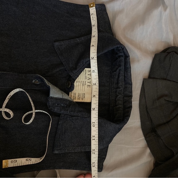 State Denim Collared Dress - Picture 8 of 8